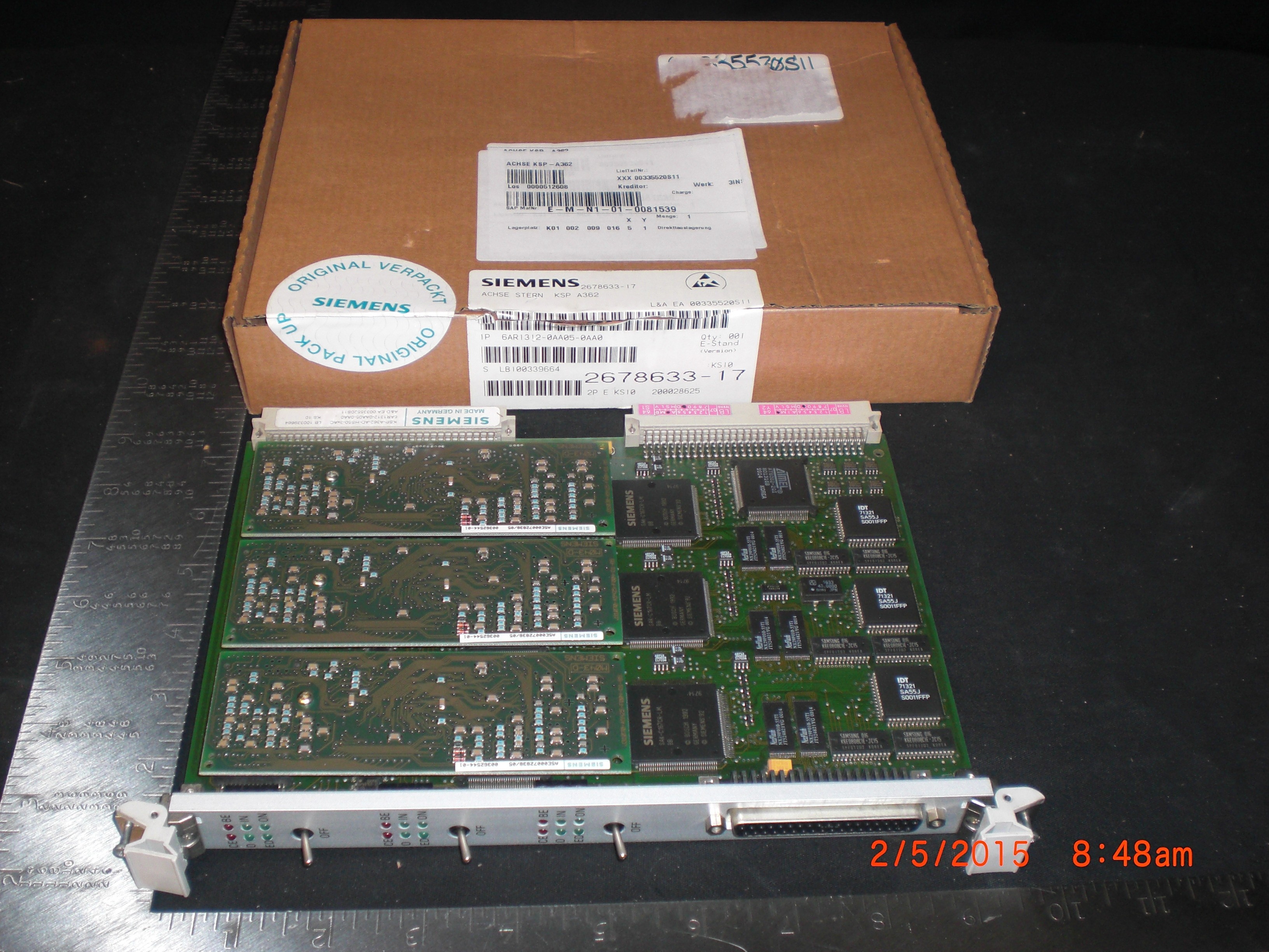 KSPA362BBHS503xAC SIEMENS KSPA362BBHS503xAC VME EStand Motor